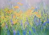 Morning Wildflower Field | 36" h x 48" w - Liza Pruitt