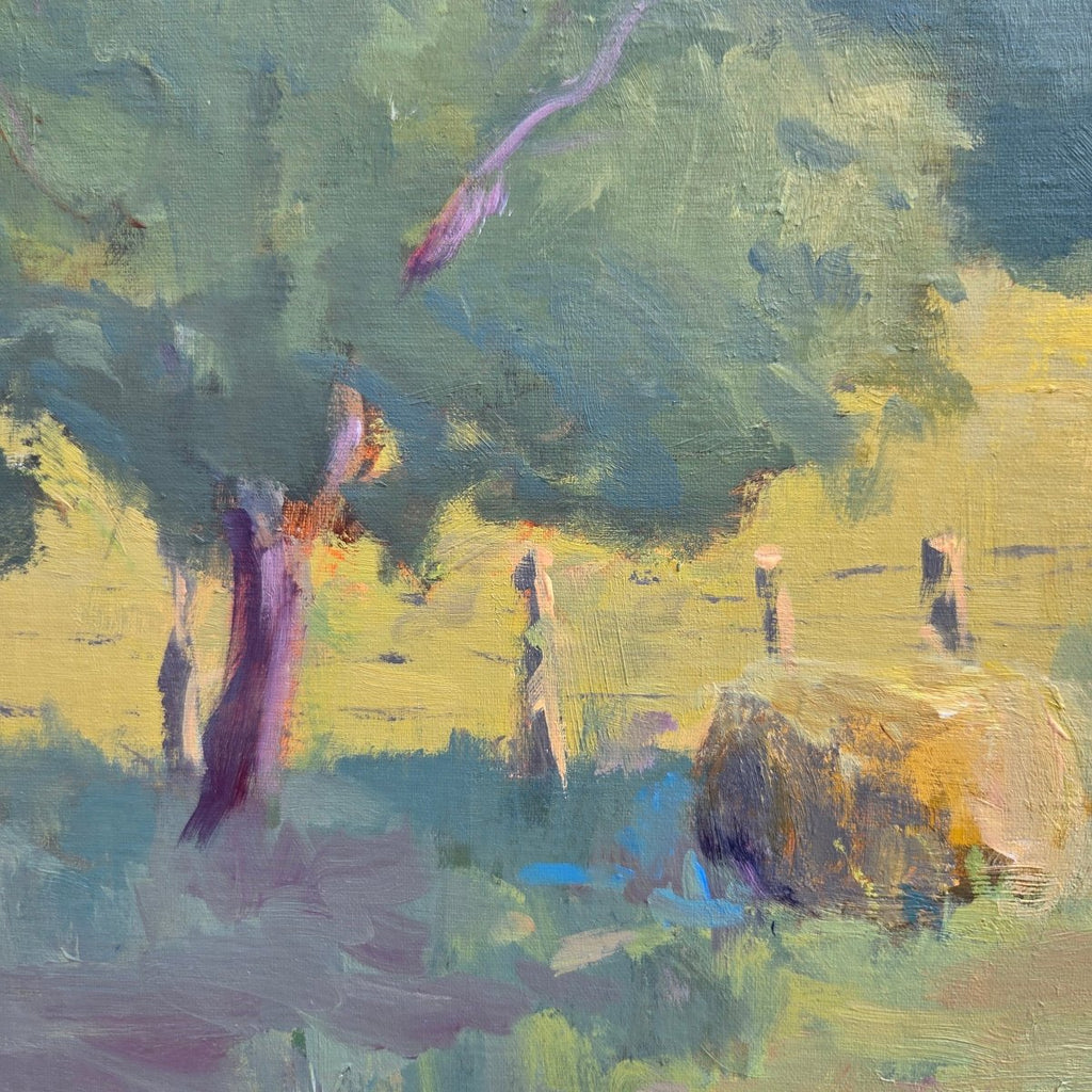 Mountain Bales | 18" h x 24" w - Liza Pruitt
