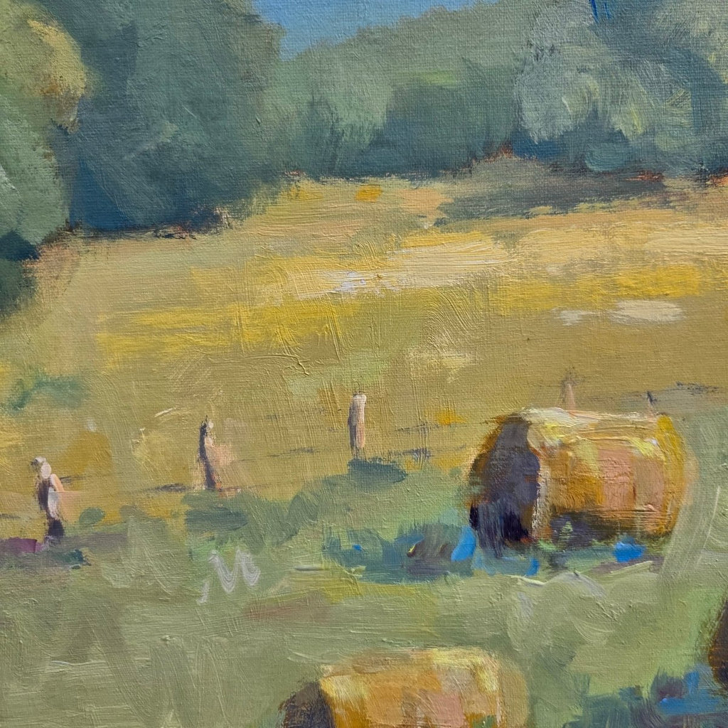 Mountain Bales | 18" h x 24" w - Liza Pruitt