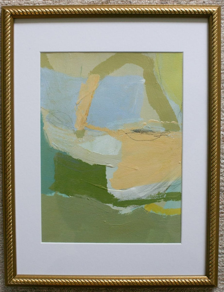 Moving With The Sun | 16" h x 12" w | Framed - Liza Pruitt