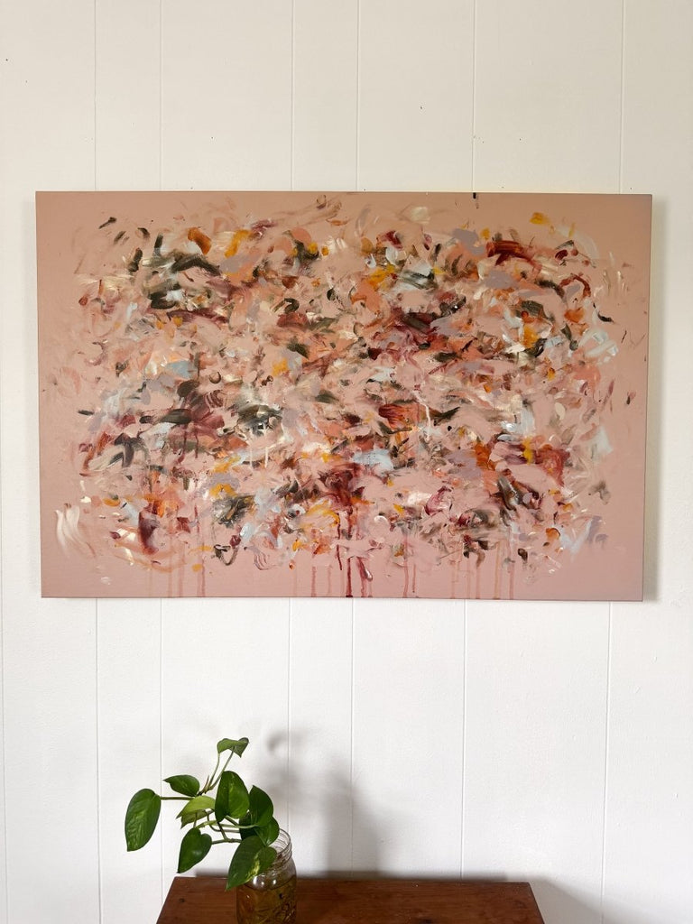 Nap Time Negotiations | 24" h x 36" w - Liza Pruitt