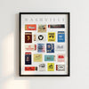 Nashville Matchbox Print - Liza Pruitt