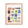 Nashville Matchbox Print - Liza Pruitt
