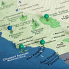 National Parks Push Pin Map Pin Board - Pins Included! - Liza Pruitt