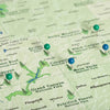 National Parks Push Pin Map Pin Board - Pins Included! - Liza Pruitt