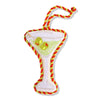 Needlepoint Icon Ornament - Dirty Martini - Liza Pruitt