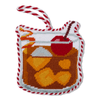 Needlepoint Icon Ornament - Old Fashioned - Liza Pruitt