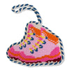 Needlepoint Icon Ornament - Snow Boots - Liza Pruitt