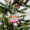 Needlepoint Icon Ornament - Snow Boots - Liza Pruitt