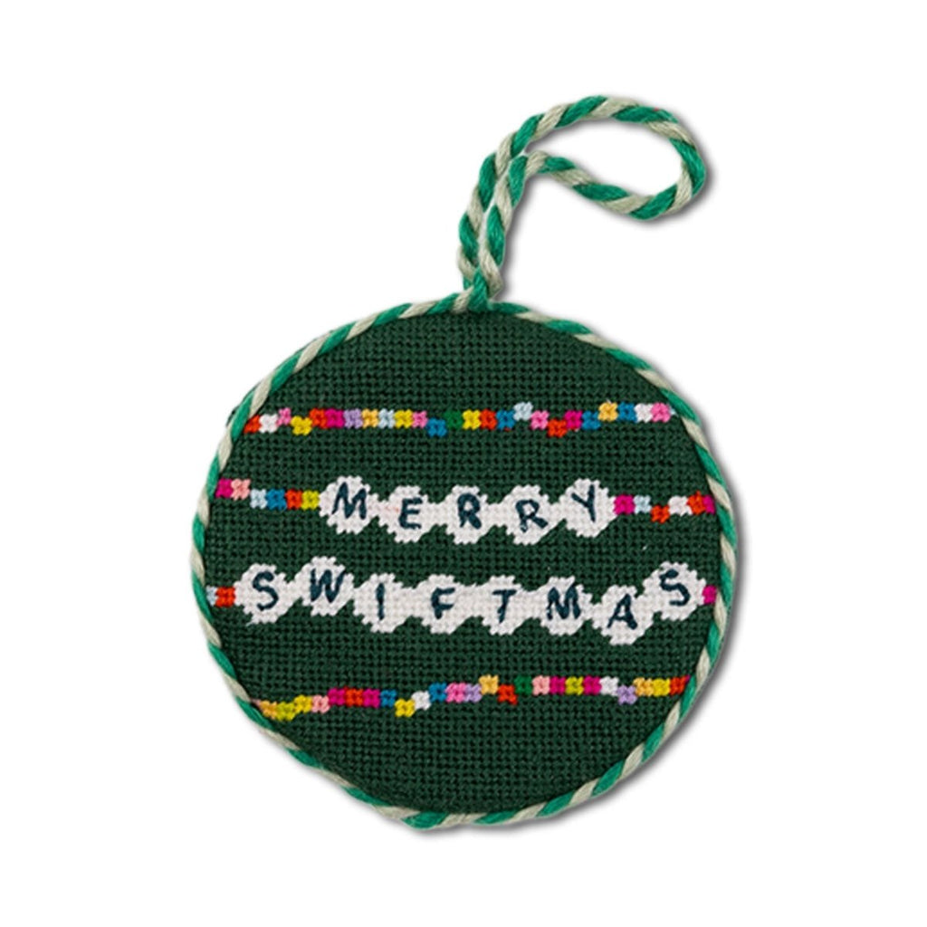 Needlepoint Ornament - Friendship Bracelet - Liza Pruitt