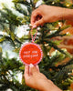 Needlepoint Ornament - Not For Everyone - Liza Pruitt