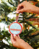 Needlepoint Ornament - Overserved - Liza Pruitt