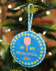Needlepoint Ornament - Pickleball Era - Liza Pruitt