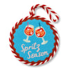 Needlepoint Ornament - Spritz Season - Liza Pruitt