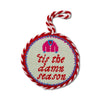 Needlepoint Ornament - Tis The Damn Season - Liza Pruitt