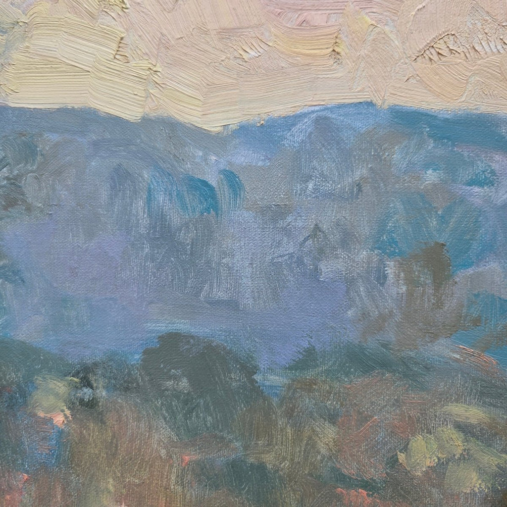 Nellysford Cottage in Early October | 20" h x 24" w - Liza Pruitt