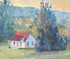 Nellysford Cottage in Early October | 20" h x 24" w - Liza Pruitt