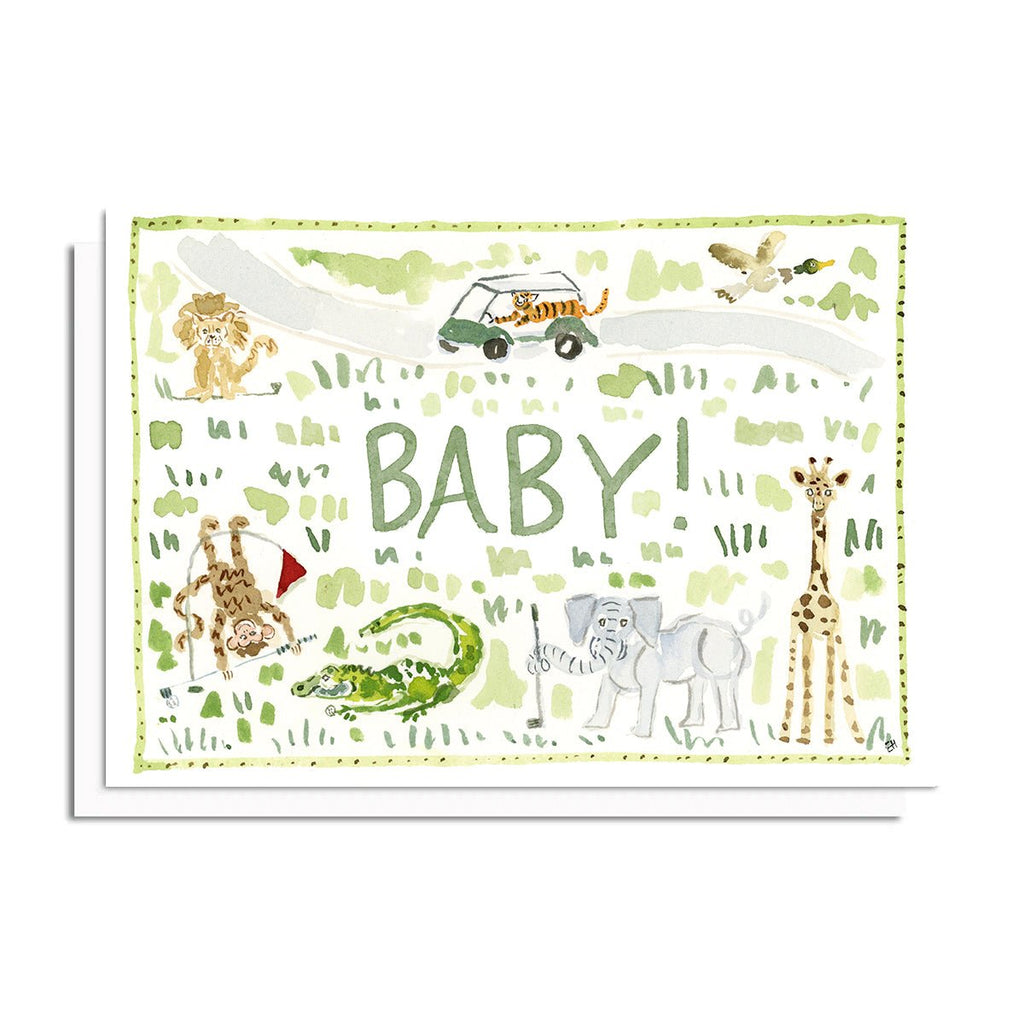 New Baby Golf Card - Liza Pruitt
