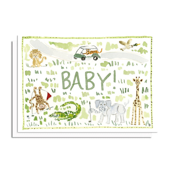 New Baby Golf Card - Liza Pruitt