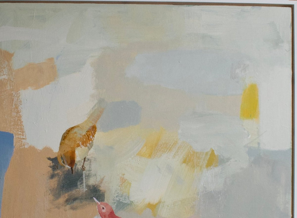 New Friend | 25" h x 25" w | Framed - Liza Pruitt