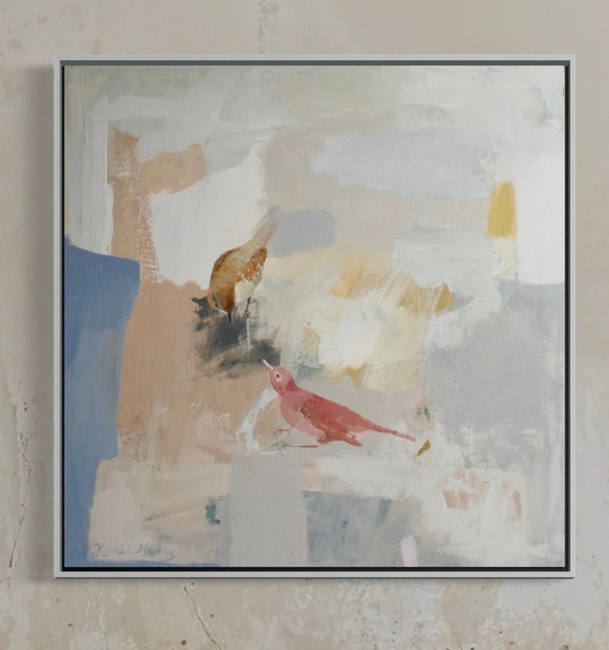 New Friend | 25" h x 25" w | Framed - Liza Pruitt