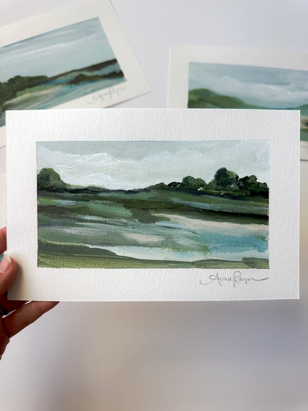 New Horizon III | 11" h x 14" w - Liza Pruitt