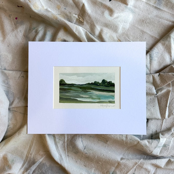 New Horizon III | 11" h x 14" w - Liza Pruitt