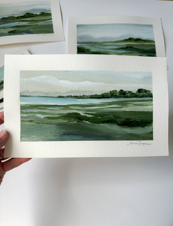 New Horizon XII | 11" h x 14" w - Liza Pruitt