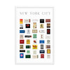 New York City Matchbox Framed Print - Liza Pruitt
