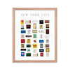 New York City Matchbox Framed Print - Liza Pruitt