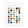 New York City Matchbox Framed Print - Liza Pruitt