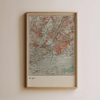 New York City - Vintage Map - Liza Pruitt
