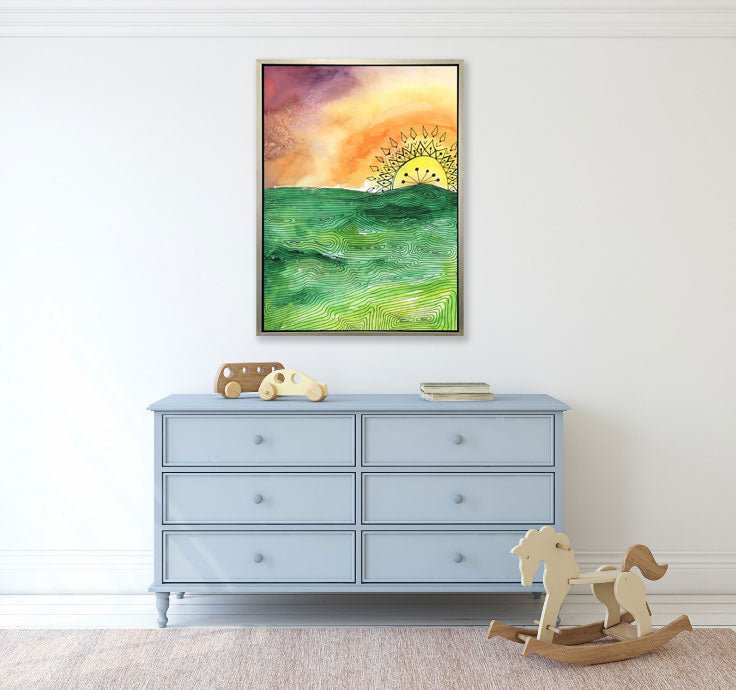 Night Lingers - Open Edition Canvas Print - Liza Pruitt