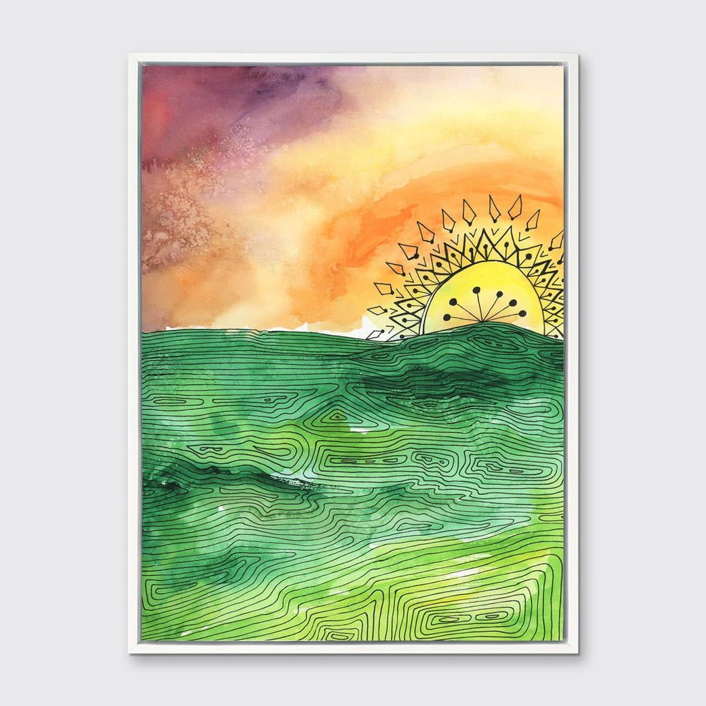 Night Lingers - Open Edition Canvas Print - Liza Pruitt