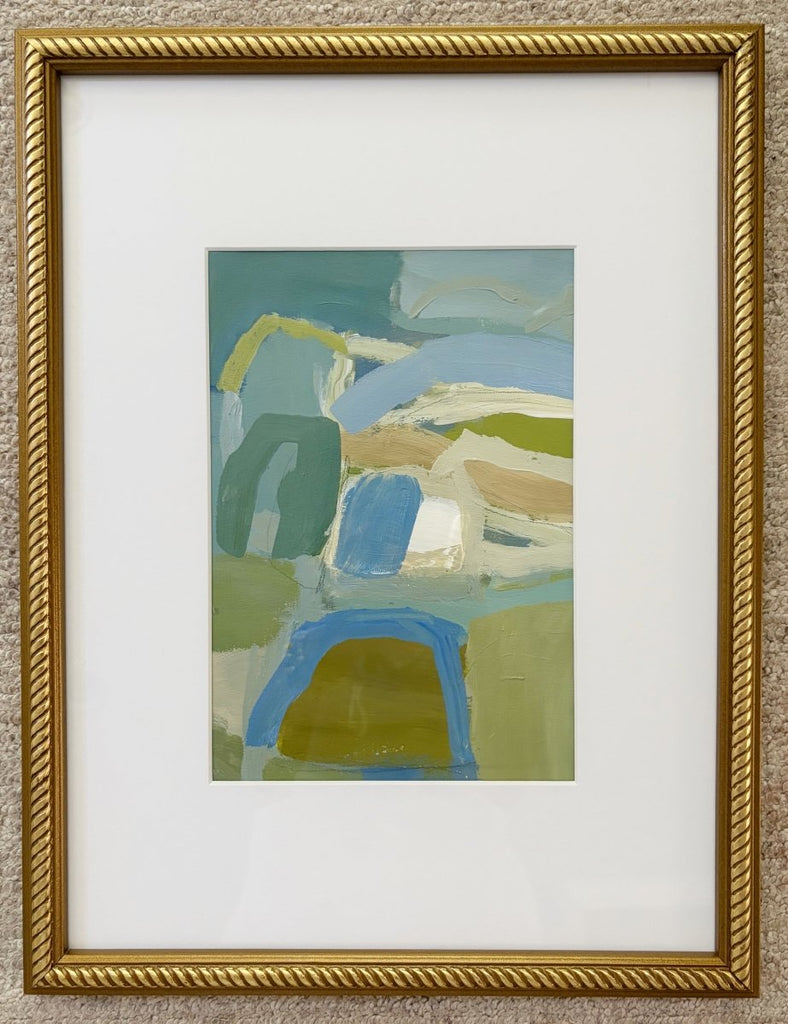 Night Swim | 16" h x 12" w | Framed - Liza Pruitt