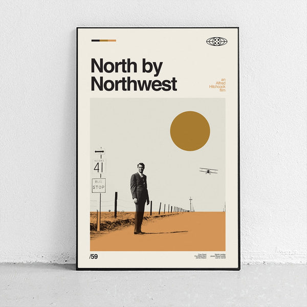North by Northwest - Alfred Hitchcock - Liza Pruitt