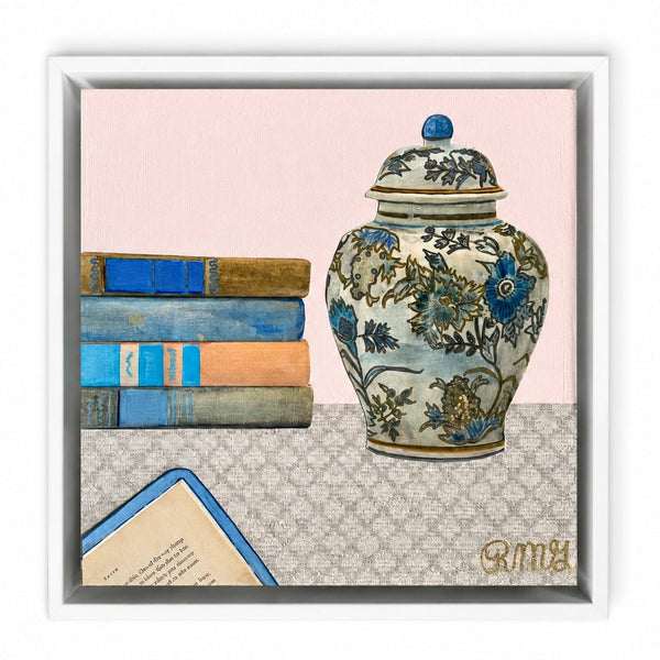 Novel Ginger I | 13.75" h x 13.75" w | Framed - Liza Pruitt