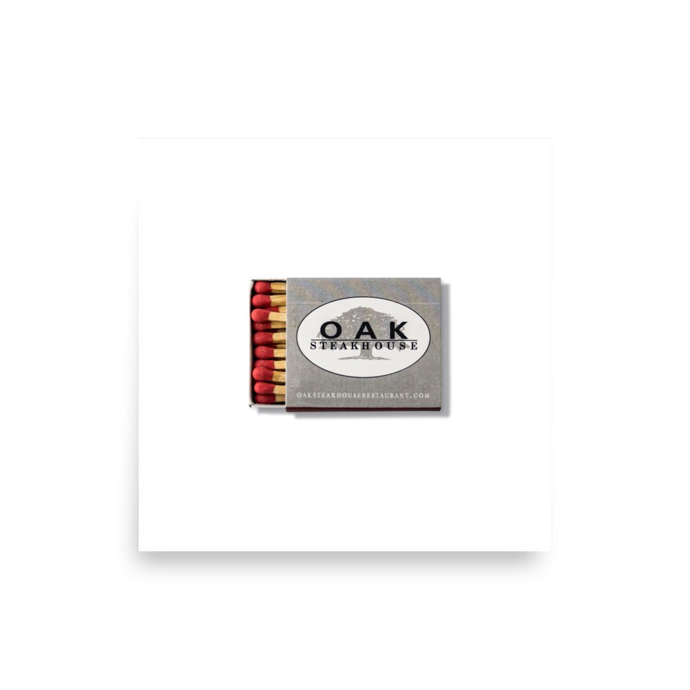 Oak Steak House Print - Liza Pruitt