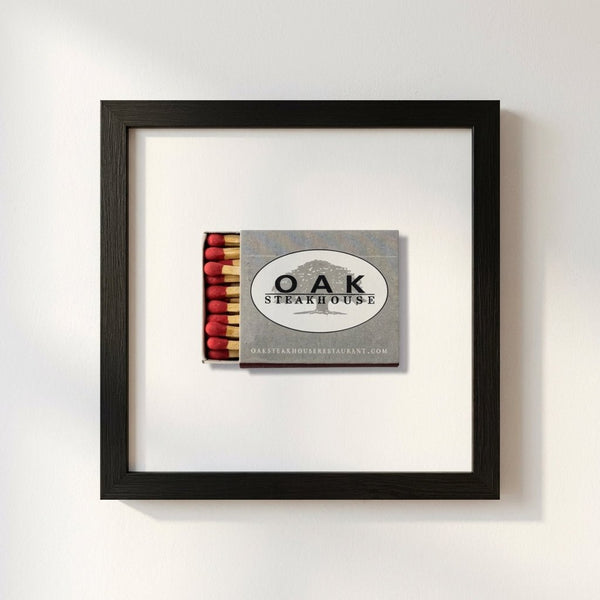 Oak Steakhouse Framed Print - Liza Pruitt