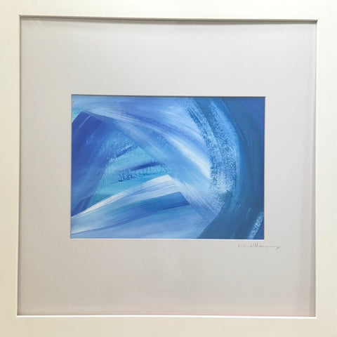 Ocean Abstract | 20" x 20" | Framed - Liza Pruitt