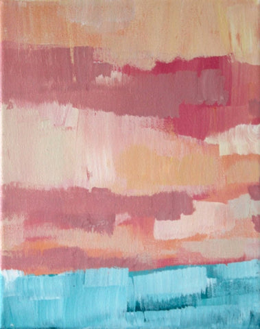 Ocean Sunset I | 10" x 8" - Liza Pruitt