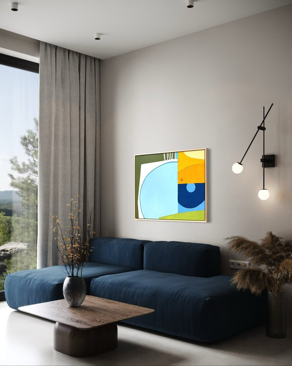 Off the Wall | 31" h x 41" w | Framed - Liza Pruitt