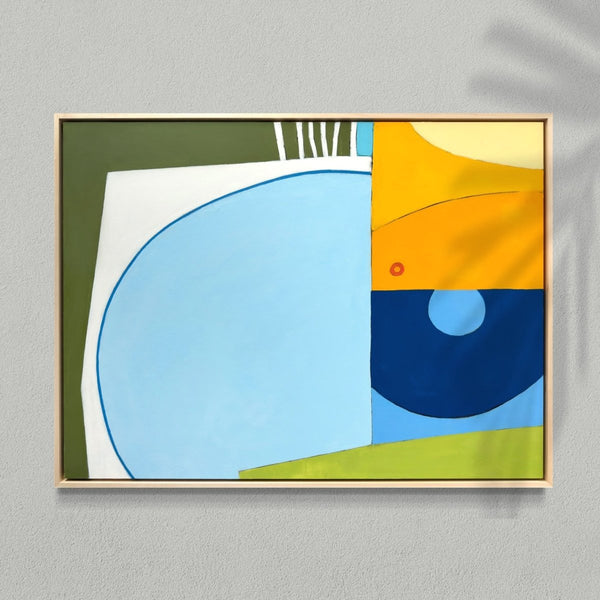 Off the Wall | 31" h x 41" w | Framed - Liza Pruitt