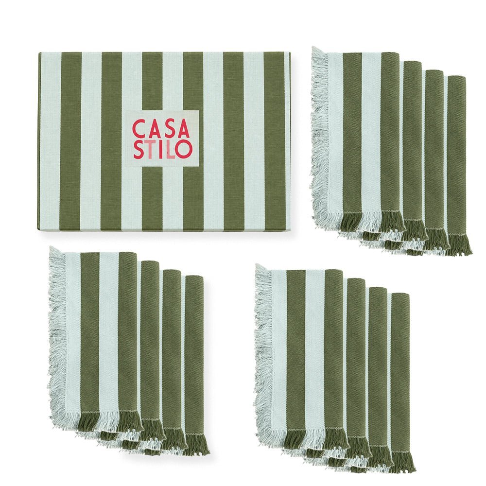 Oliva Gift Box | The Twelve Napkin Set - Liza Pruitt