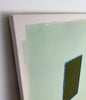 Olive/Mint Sage With Silver-Blue | 30" h x 24" w - Liza Pruitt