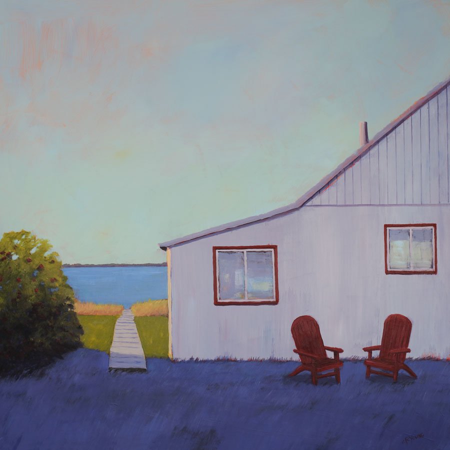 On the Shady Side - Open Edition Canvas Print - Liza Pruitt