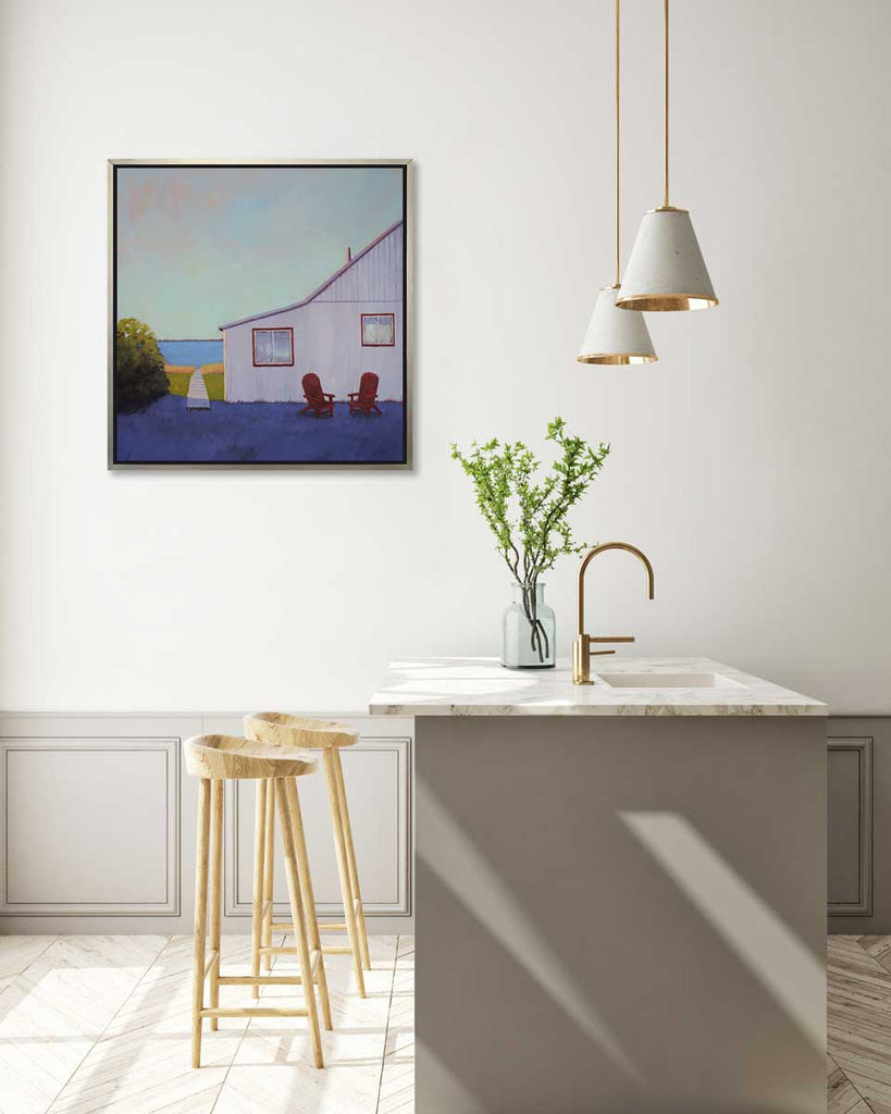On the Shady Side - Open Edition Canvas Print - Liza Pruitt
