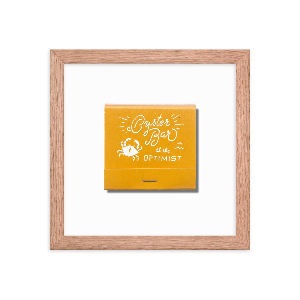 Oyster Bar Framed Print - Liza Pruitt