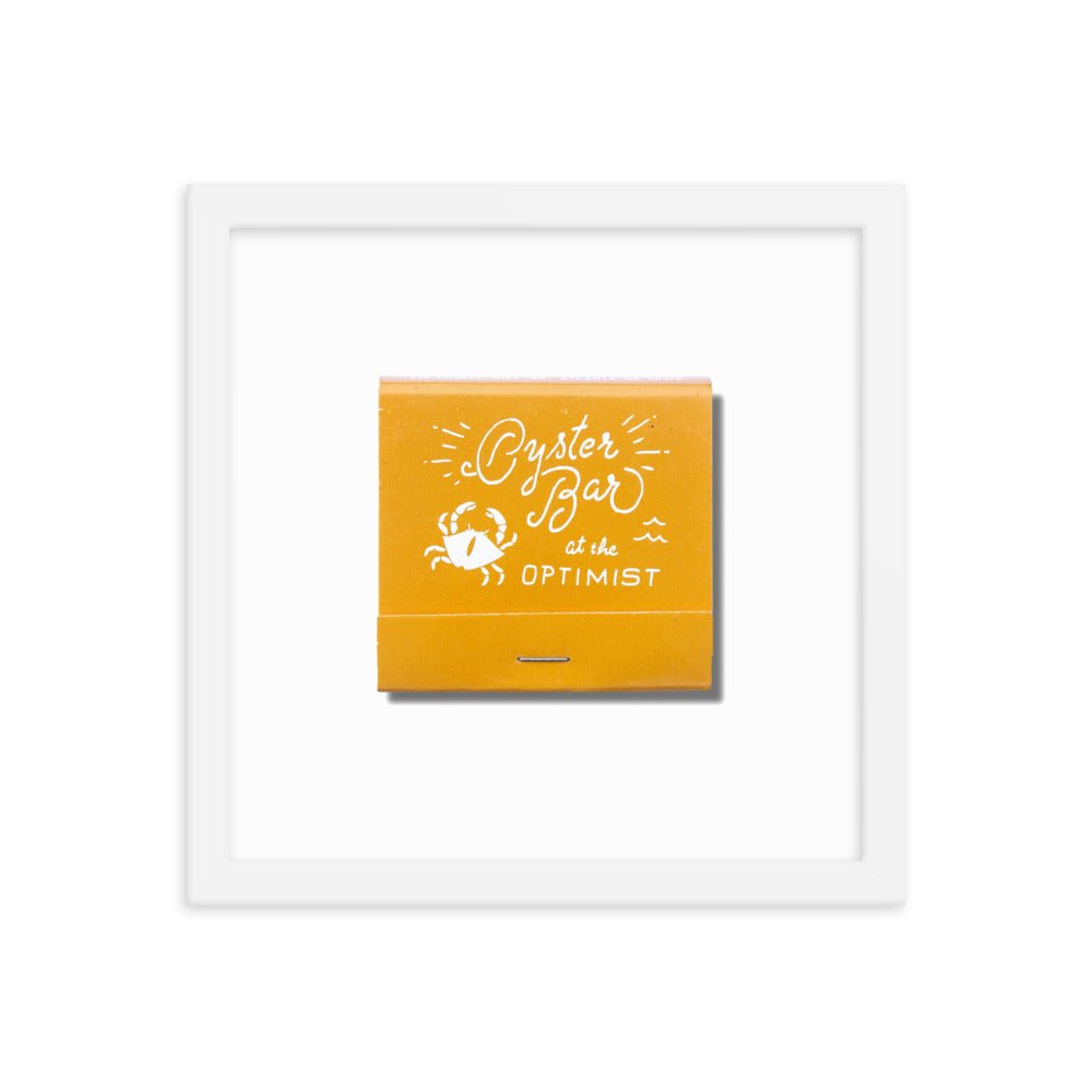 Oyster Bar Framed Print - Liza Pruitt