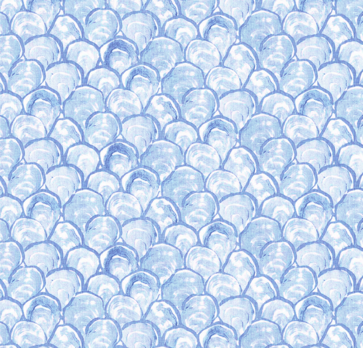 Oyster Scallop Drapery Panel - Liza Pruitt